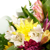 Eternal Sunshine Mixed Peruvian Lily Bouquet, Lily Bouquets, Mixed Floral Arrangement, Mixed Floral Bouquets, Floral Gifts, NY Same Day Delivery