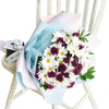 White and purple daisy floral bouquet. Same Day Toronto Delivery