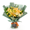 Floral Sunrise Mixed Bouquet, Multi Color Floral Bouquet, Floral Gifts, Roses, Lilies, Daisies, Floral Bouquet, NY Same Day Delivery