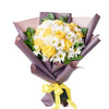 Floral Fantasy Daisy Bouquet, Floral Gifts, Yellow Roses, White Daisies, Multi Colored Bouquet, Mixed Floral Bouquet, NY Same Day Delivery