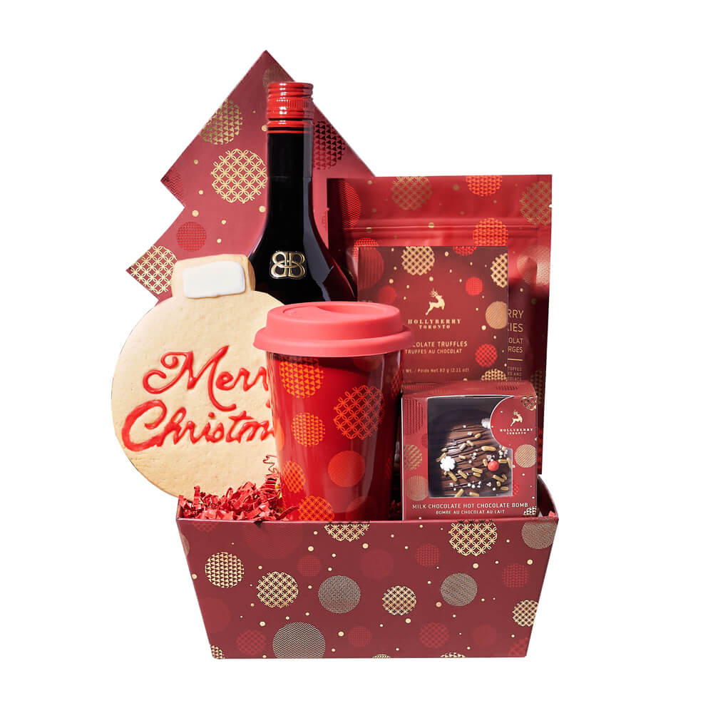 Holiday Travel &amp; Liquor Gift, liquor gift, liquor, christmas gift, christmas, holiday gift, holiday, gourmet gift, gourmet, chocolate gift, chocolate New York Blooms.