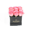 Impeccable Pink Rose Hat Box