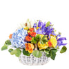Irises In Paradise Mixed Arrangement, Multi-Color Floral Arrangement, Floral Gift Baskets, Mixed Floral Arrangement, Roses, Irises, Lilies, Roses, Daisies, Floral Gifts, NY Same Day Delivery
