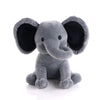 Large Grey Plush Elephant - New York Blooms - USA gift delivery