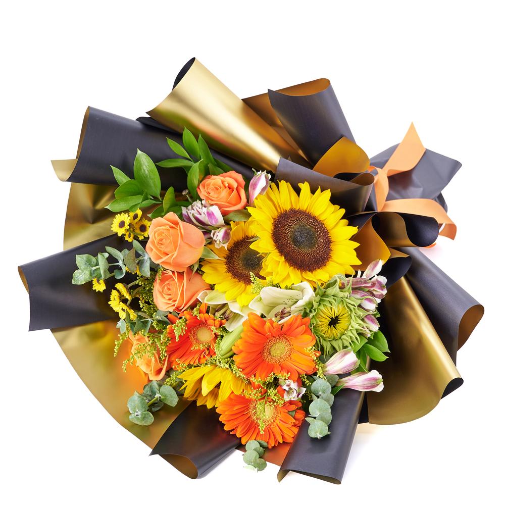 Let Your Light Shine Sunflower Bouquet - New York Blooms - USA flower delivery