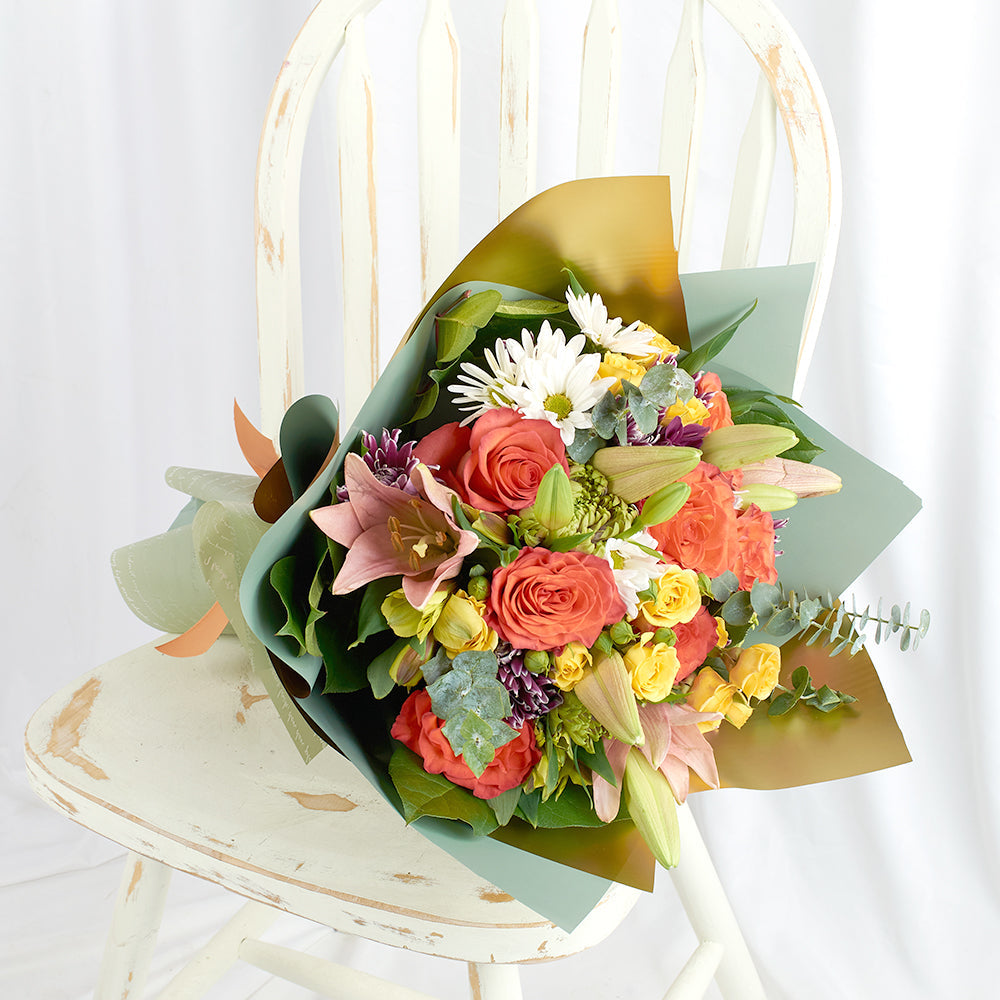 Mother's Day Love in Casablanca Deluxe Mixed Rose Bouquet from New York Blooms is the perfect gift to captivate your beloved and whisk them away for a special celebration. New York Blooms