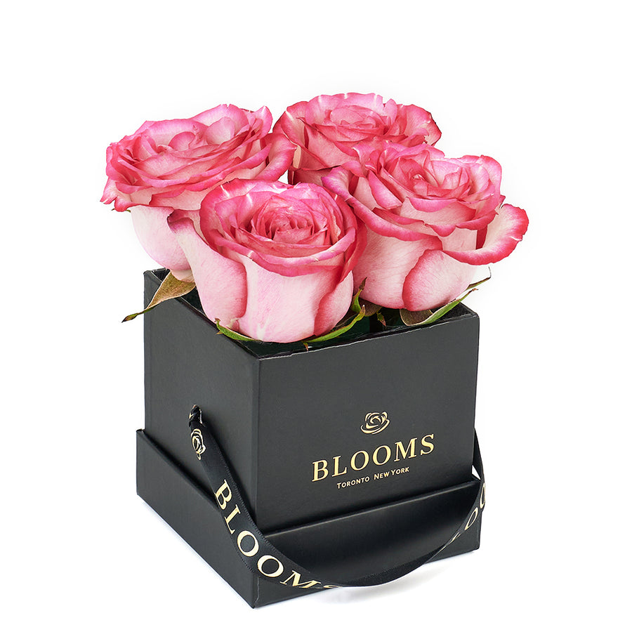 Mother’s Day Demure Pink Rose Gift from New York Blooms - Floral Gift Hat Box - New York Delivery.