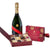 Holiday Champagne & Chocolate Gift