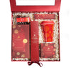 Travel Cup & Holiday Chocolate Box from New York Blooms - Gourmet Gift Baskets - New York Delivery.