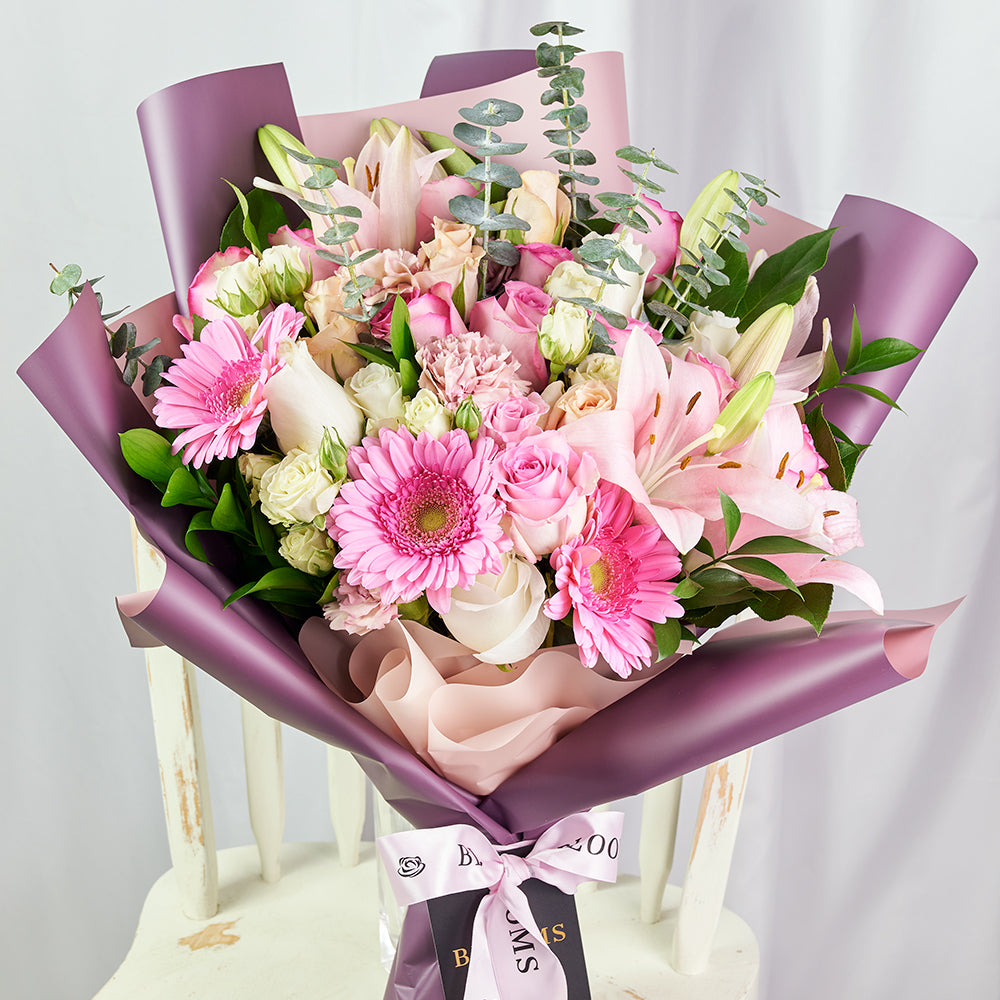 Pastel Pink Variety Bouquet