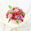 Soft Radiance Mixed Arrangement from New York Blooms - Mixed Floral Hat Box - New York Delivery.