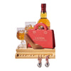 Spirits & Chocolate Heel Set from New York Blooms - Liquor Gift Set - New York Delivery.