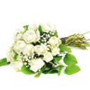 Summer Hush Rose Bouquet, White Roses Bouquets, Mixed Florals Bouquets, NY Delivery