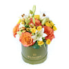 Summer Glow Mixed Arrangement, Floral Gifts, Mixed Floral Hat Box, NY Same Day Delivery