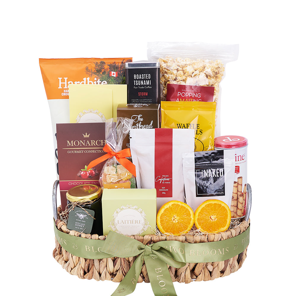 Send Snacks Gift Baskets to India | HampersFactory.com