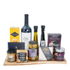 The Tuscany Wine Gift Basket, Gift Baskets, Gourmet Gift Baskets, Crackers, Wine, Chocolate, Olives, Cheese, Gourmet Gifts, NY Same Day Delivery