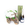 Tuscan Countryside Flowers & Champagne Gift from New York Blooms - Champagne Gift Set - New York Delivery.