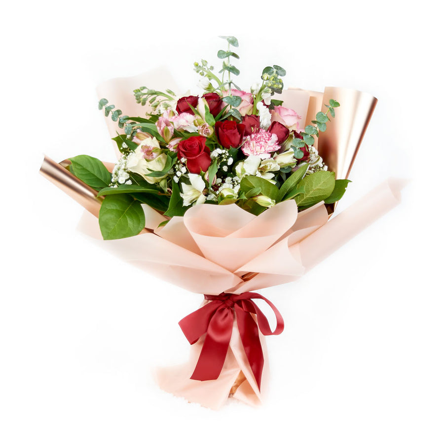 Vintage Elegance Mixed Bouquet from New York Blooms - Mixed Floral Gifts - New York Delivery.