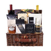 Wine & Snack Assortment Basket from New York Blooms - Wine Gift Baskets - New York Delivery.
