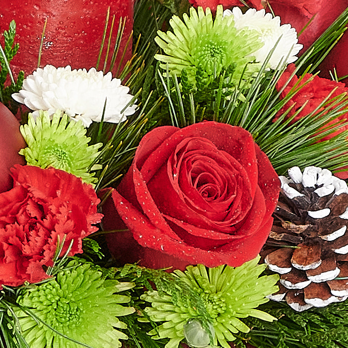holiday, centrepiece, Floral Arrangement, christmas, floral gift delivery, delivery floral gift, christmas delivery, New York