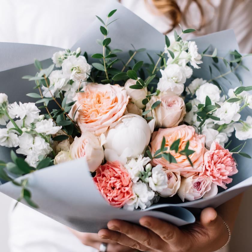 Muted Pastel Flowers from New York Blooms - Mixed Flower Gifts - New York Delivery.